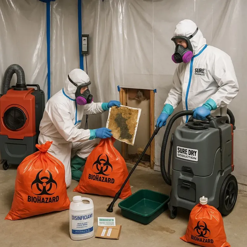 Contaminated Water Handling Protocols process in Harrison County, IN